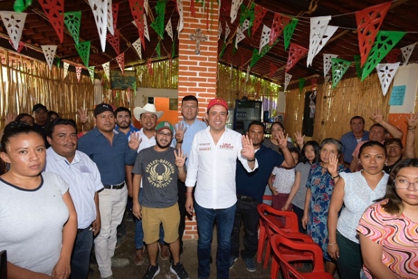 Lalo Castillo visita municipios expulsores de migrantes; en San Lázaro continuará la construcción de leyes a favor de este importante sector social