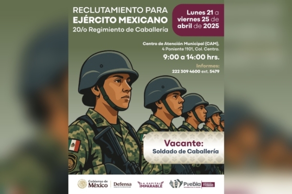 Gobierno de la Ciudad y SEDENA abren reclutamiento para caballería