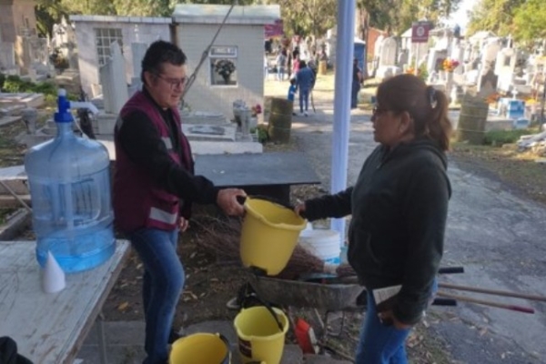 Realizará Gobierno de la Ciudad operativo en Panteón Municipal por Día de las Madres