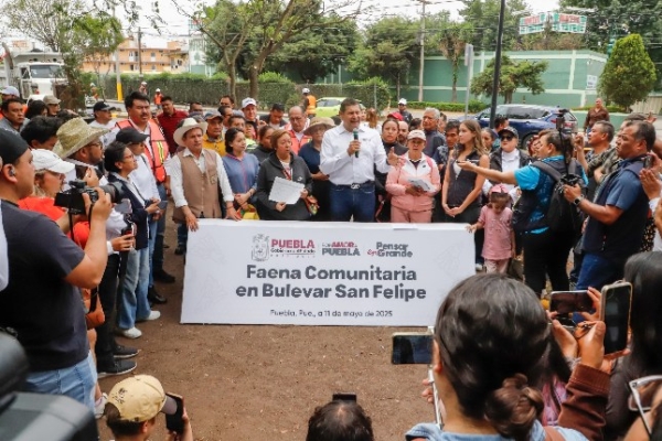 Faena Comunitaria, el don de servir al pueblo con un gobierno humano