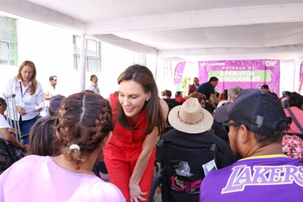 Reafirma MariElise Budib su compromiso con las personas con discapacidad