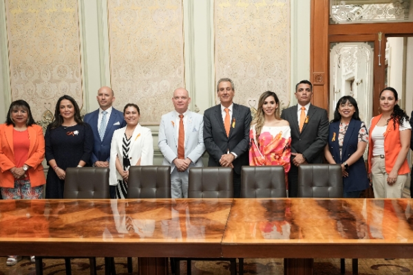 Firman Pepe Chedraui y UNODC México acuerdo para prevenir la violencia de género