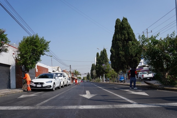 Supervisa Pepe Chedraui conclusión de mantenimiento vial de Avenida 15 de Mayo