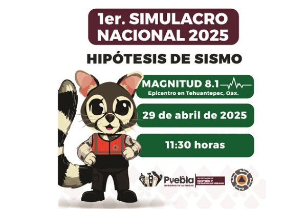 Gobierno de la Ciudad se sumará al 1er. Simulacro Nacional 2025