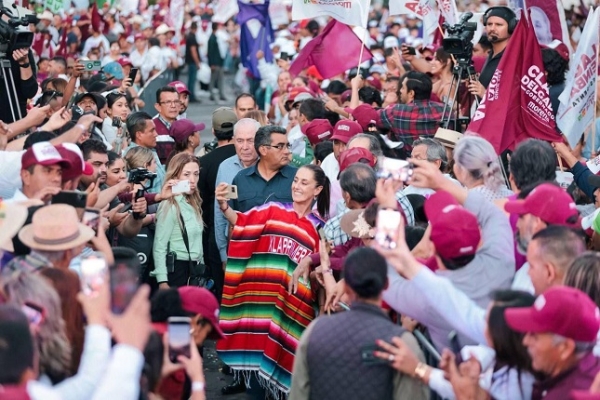 Vamos a ganar el debate porque aquí hay ideas, proyecto y amor por México: Claudia Sheinbaum desde Jalisco