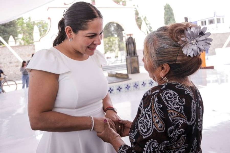 Gobierno transparente y cercano: Guadalupe Cuautle rinde informe trimestral en San Andrés Cholula