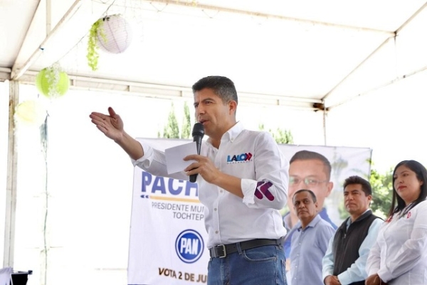 Mejor rumbo, progreso y experiencia para Puebla con Lalo Rivera, gobernador