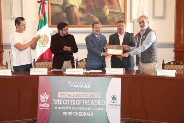 Reafirma Gobierno de la Ciudad su compromiso para hacer de Puebla una ciudad más verde y sostenible
