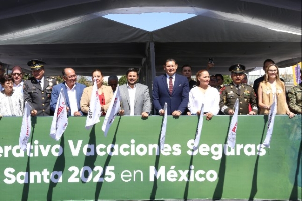 Fuerzas de seguridad y órdenes de gobierno garantizan tranquilidad en Semana Santa