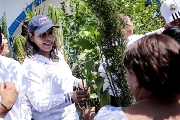 Adoptar un árbol, sembrar conciencia en San Andrés Cholula: Lupita Cuautle