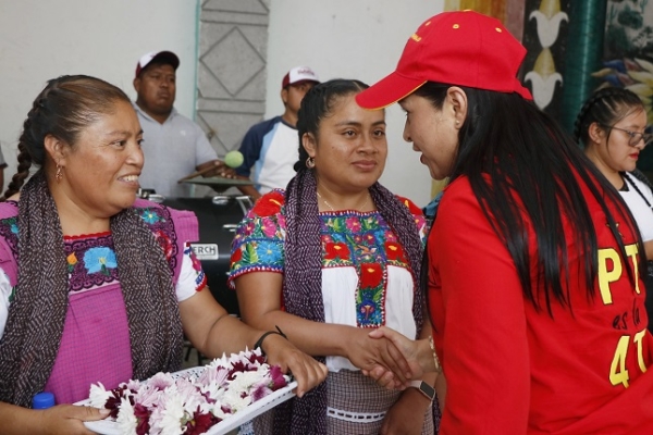 El segundo piso de la transformación reconocerá el trabajo de las mujeres de 60 a 64 años: Liz Sánchez