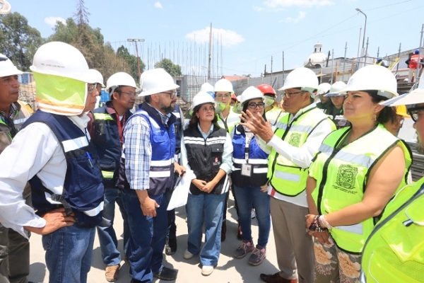 Avance significativo presenta construcción de nueva sede del Congreso del Estado