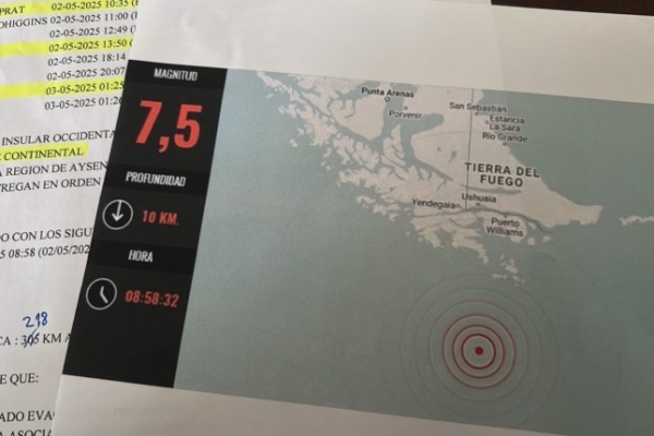 Chile y Argentina arrancan el viernes con terremoto de magnitud 7.5