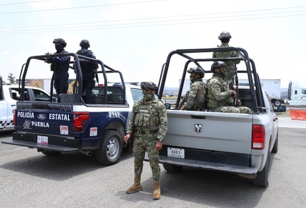 Operativo Coordinado para proteger a familias y transportistas en carreteras de Puebla