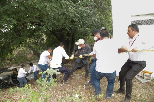 Inicia gobierno de Pepe Chedraui &quot;Jornada de Limpieza del Río Atoyac&quot;