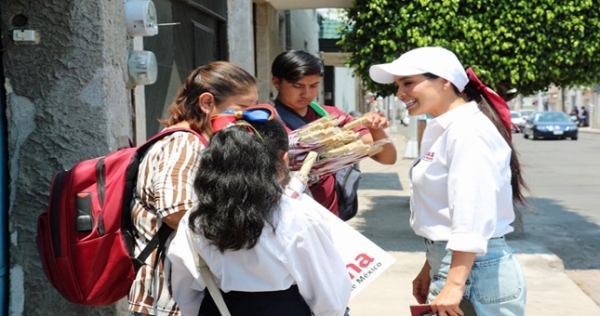 Impulsará Grace Palomares acciones a favor de niñez y juventud poblana