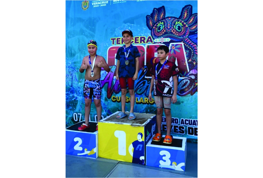 Titanes se queda con la gloria en la copa Alebrije de natación