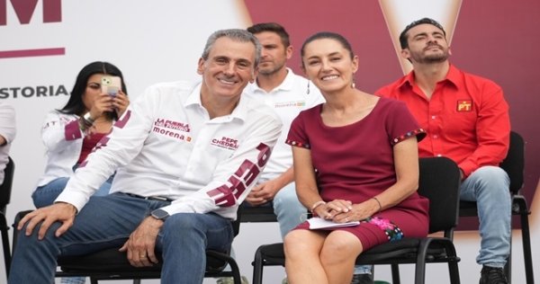 Arrasan Sheinbaum, Armenta y Chedraui en Puebla