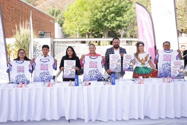 Invita Lupita Cuautle a correr en el “Medio Maratón de San Andrés Cholula Equinoccio 2025”