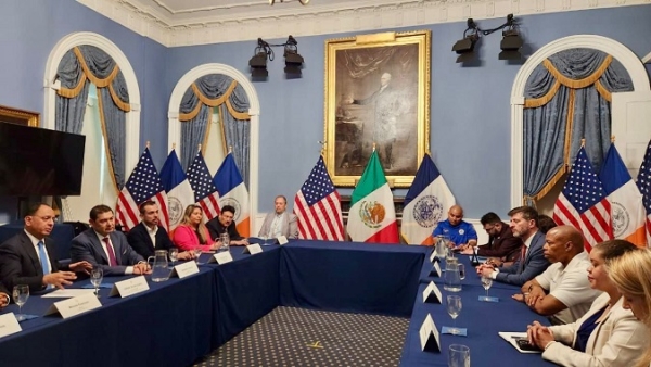 Impulsa Alejandro Armenta representación migrante e inversiones desde EE.UU.