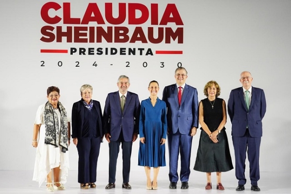 Claudia Sheinbaum presenta primera parte de su gabinete