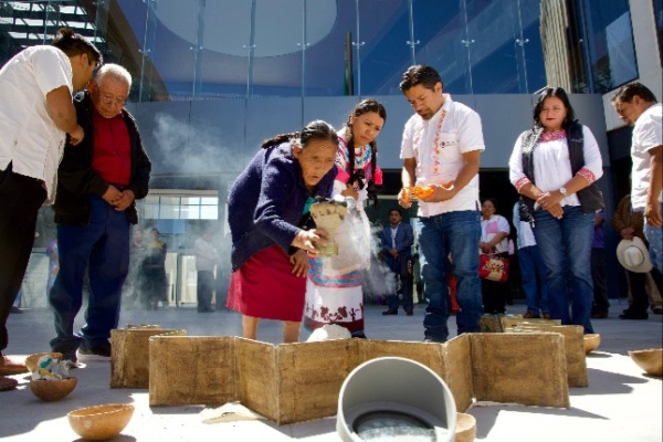 Primer Encuentro de Pueblos Ngiba, Mixtecos y Mazatecos, se llevó a cabo en Congreso del Estado