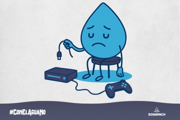Con el agua no se juega... una campaña del SOSAPACH para crear conciencia