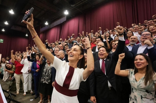 Nuestra responsabilidad es histórica para consolidar y avanzar con la transformación: Claudia Sheinbaum