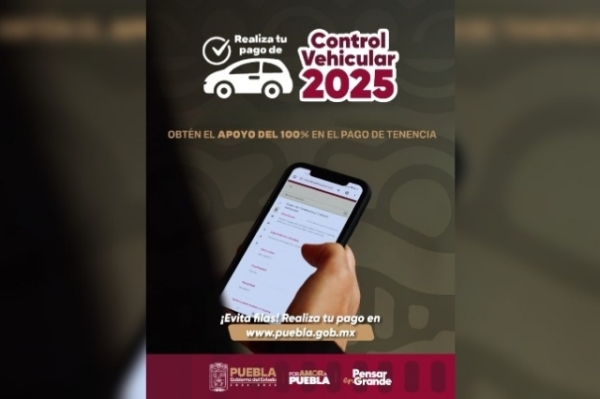A favor de la economía familiar, se amplía al 30 de abril pago de Control Vehicular