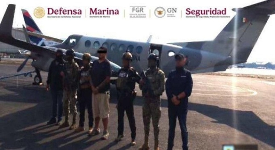 En acciones operativas de seguridad en los estados de Querétaro, Guanajuato y Yucatán, se detuvo al líder de una célula delictiva