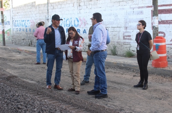 Supervisa Contraloría Municipal ejecución de obras públicas en la zona de Clavijero, y Satélite Magisterial