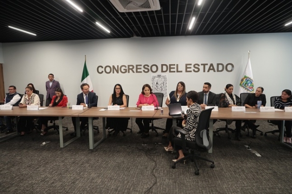 Fortalece Congreso del Estado coordinación con áreas del Poder Ejecutivo y sociedad civil