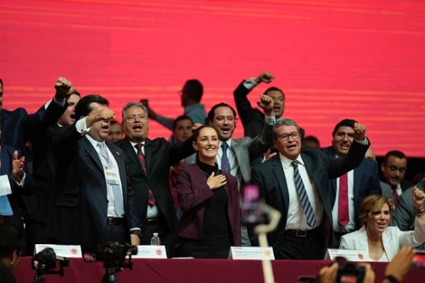 Claudia Sheinbaum trabajará junto a la CATEM para conquistar más derechos laborales
