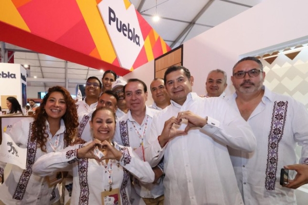 Riqueza cultural y gastronómica de Puebla en el Tianguis Turistico