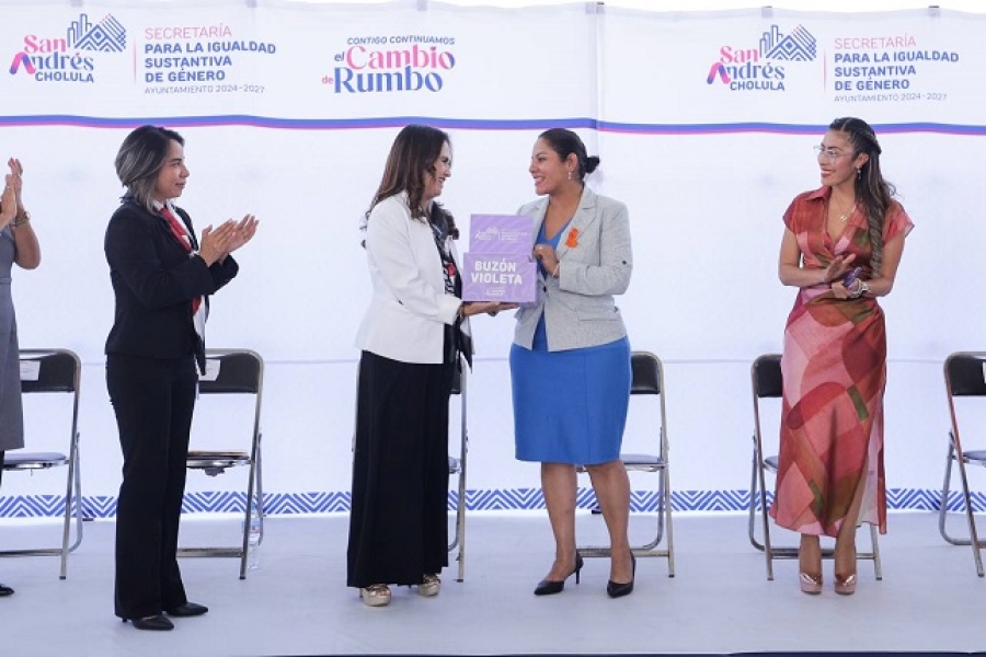 Fortalece Gobierno de San Andrés Cholula acciones contra el acoso y hostigamiento sexual en escuelas