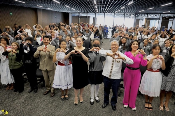 Congreso del Estado sede de la Olimpiada Femenil Indígena Juvenil de Matemáticas y Sostenibilidad
