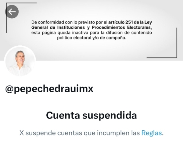 &quot;Zero-Day&quot; ataca cuenta de &quot;X&quot; de Pepe Chedraui