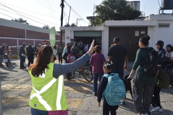 San Pedro Cholula fortalece la movilidad escolar con el programa “Escuela Vial Segura”