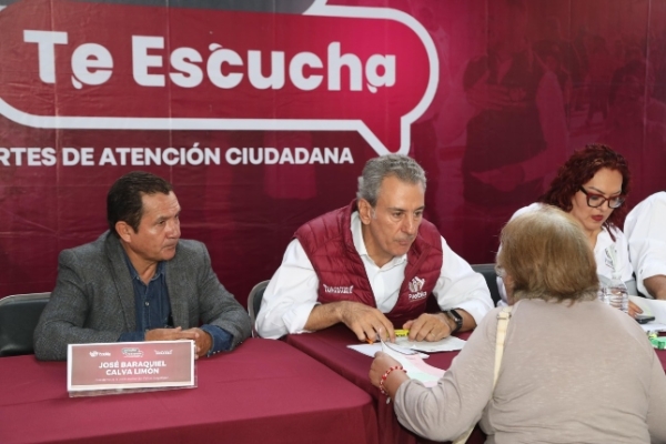 San Felipe Hueyotlipan fue sede de “La Capital Te Escucha”, Martes de Atención Ciudadana