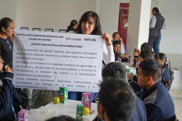 Política Anticorrupción en Puebla: ciudadanos y jóvenes aportan propuestas