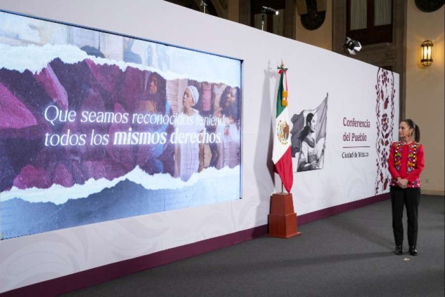Anuncia Sheinbaum apoyo a artesanas y artesanos mexicanos